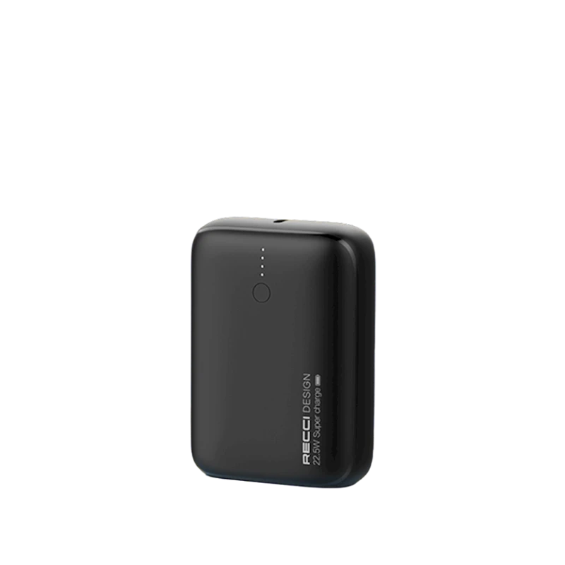 Xarici akkumulyator RecciPower Bank Mini 1000mAh RPB-P32 22,5W Black Xarici akkumulyator RecciPower Bank Mini 1000mAh RPB-P32 22,5W Black