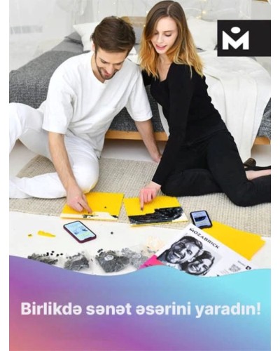 Foto konstruktor Mozabrick Model M, 8700 ədəd
