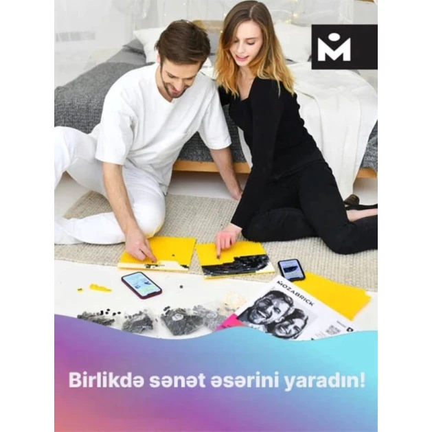 Foto konstruktor Mozabrick Model M, 8700 ədəd