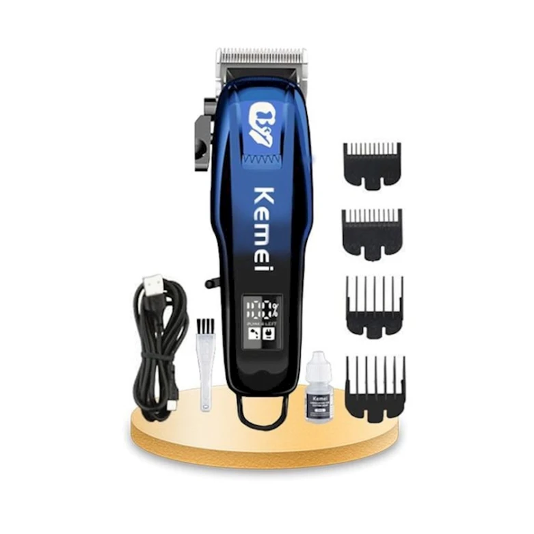 Машинка для стрижки волос Kemei KM-709A Blue