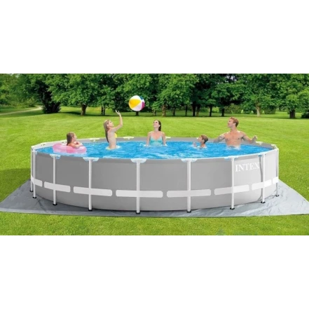 Каркасный бассейн İntex Rectangular Frame H26732NP, серый, 549x122 см, 24311 л Каркасный бассейн İntex Rectangular Frame H26732NP, серый, 549x122 см, 24311 л