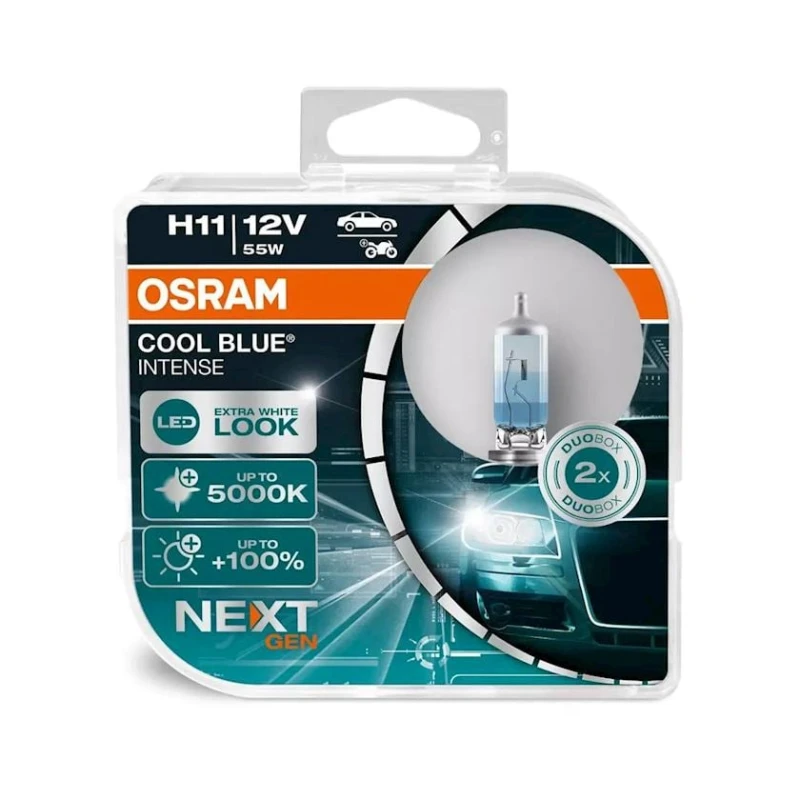 Лампа для световых приборов автомобиля Osram H11, 5000 K