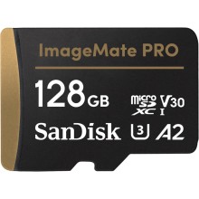 Yaddaş kartı SanDisk 128GB ImageMate Pro MicroSDXC UHS-1 SDSQXCD-128G-AWCJA