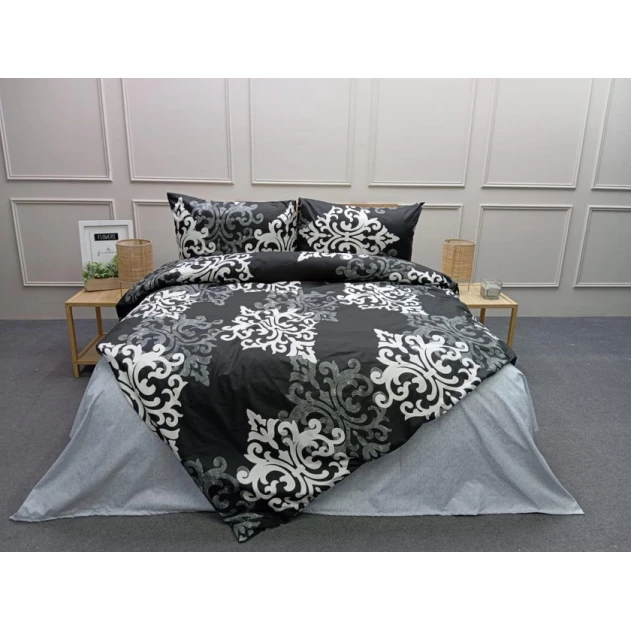 Комплект постельного белья MiraNova DMTZ-068, простыня 160х240 см, пододеяльник 160х220 см, наволочка 50х70 см, односпальный, разноцветный