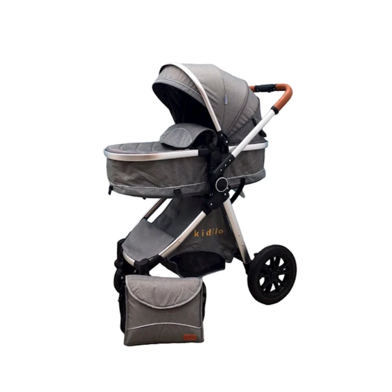 Çoxfunksiyalı uşaq arabası Kidilo V 91 boz Çoxfunksiyalı uşaq arabası Kidilo V 91 boz