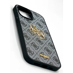 Чехол Guess для Apple iPhone 13 Pro Max, черный/серый