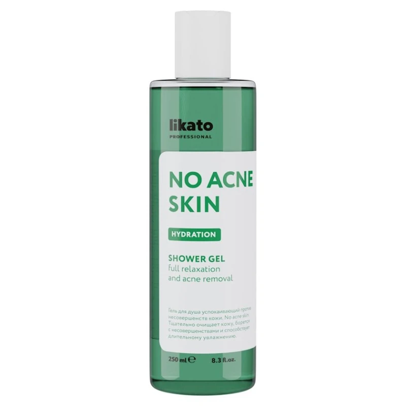 Успокаивающий гель для душа Likato professional No Acne Skin против несовершенств кожи 250 мл