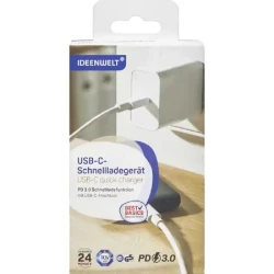 Сетевое зарядное устройство Ideen Welt 20 W, Белый (4305615871493)