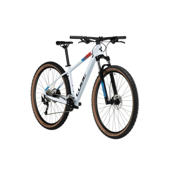 Горный велосипед Cube Aim SLX, размер M, White/Blue/Red