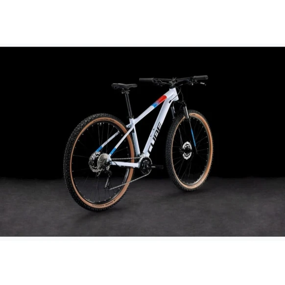 Горный велосипед Cube Aim SLX, размер M, White/Blue/Red