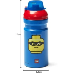 Детская бутылка для воды LEGO Drinking Bottle Iconic, 390 мл, товар в ассортименте