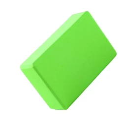 Блок для йоги Kahn_0042, зеленый, 230x150x80 мм