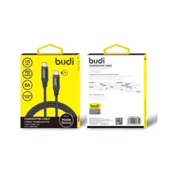 Kabel Budi DC220TT15B type-C to type-C 100W, Black