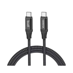 Kabel Budi DC220TT15B type-C to type-C 100W, Black