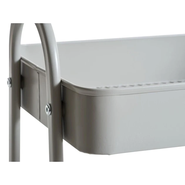 Тележка JYSK Kanstrup, 45x31x77 см, бежевая Тележка JYSK Kanstrup, 45x31x77 см, бежевая