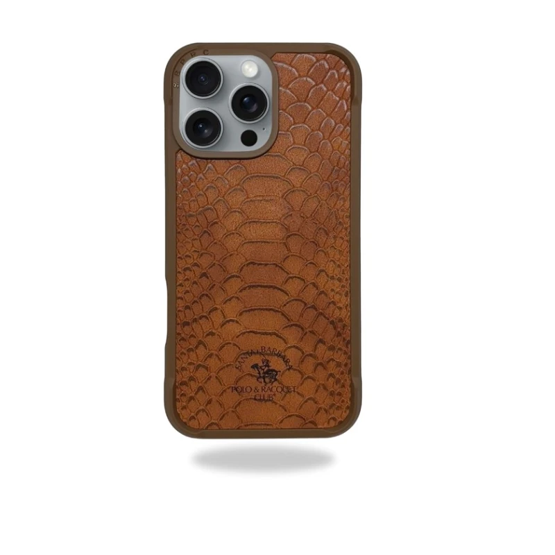 Чехол Santa Barbara Polo&Racquet Club Knight Series для Apple iPhone 16 Pro, Brown Чехол Santa Barbara Polo&Racquet Club Knight Series для Apple iPhone 16 Pro, Brown