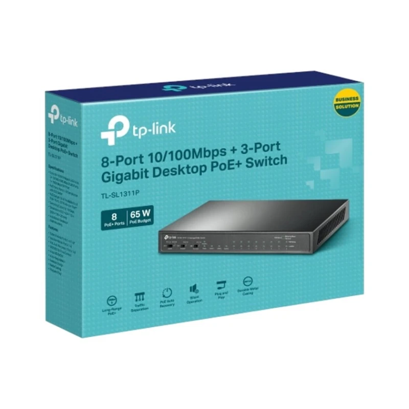 PoE-коммутатор Tp-link TL-SL1311P PoE-коммутатор Tp-link TL-SL1311P