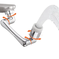 Qarışdırıcı kran üçün aerator nh_uuqd45, bürünc, gümüşü Qarışdırıcı kran üçün aerator nh_uuqd45, bürünc, gümüşü