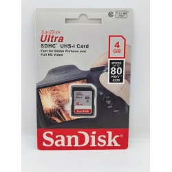 Карта памяти SanDisk Ultra 4GB SDHC