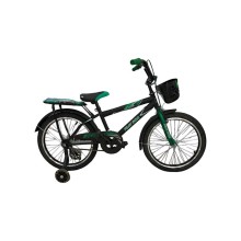 Uşaq velosipedi 1046, 4-6 yaş (qara/yaşıl)