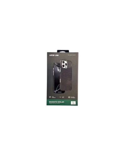 Çexol Green Lion Kevlar MagSafe Apple iPhone 16 Pro üçün - iSpec 1180