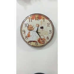 Настенные часы Bayramov Group SS-153, коричневый, 30 см