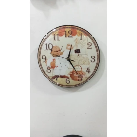 Настенные часы Bayramov Group SS-153, коричневый, 30 см