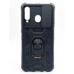 Çexol Robot Samsung Galaxy A50 üçün, Qara