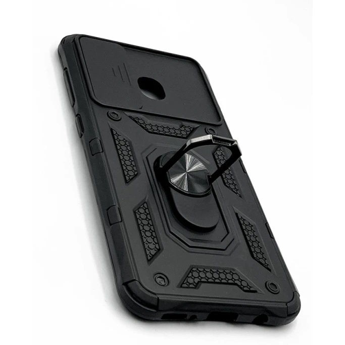 Çexol Robot Samsung Galaxy A50 üçün, Qara