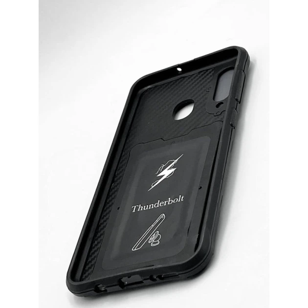 Çexol Robot Samsung Galaxy A50 üçün, Qara