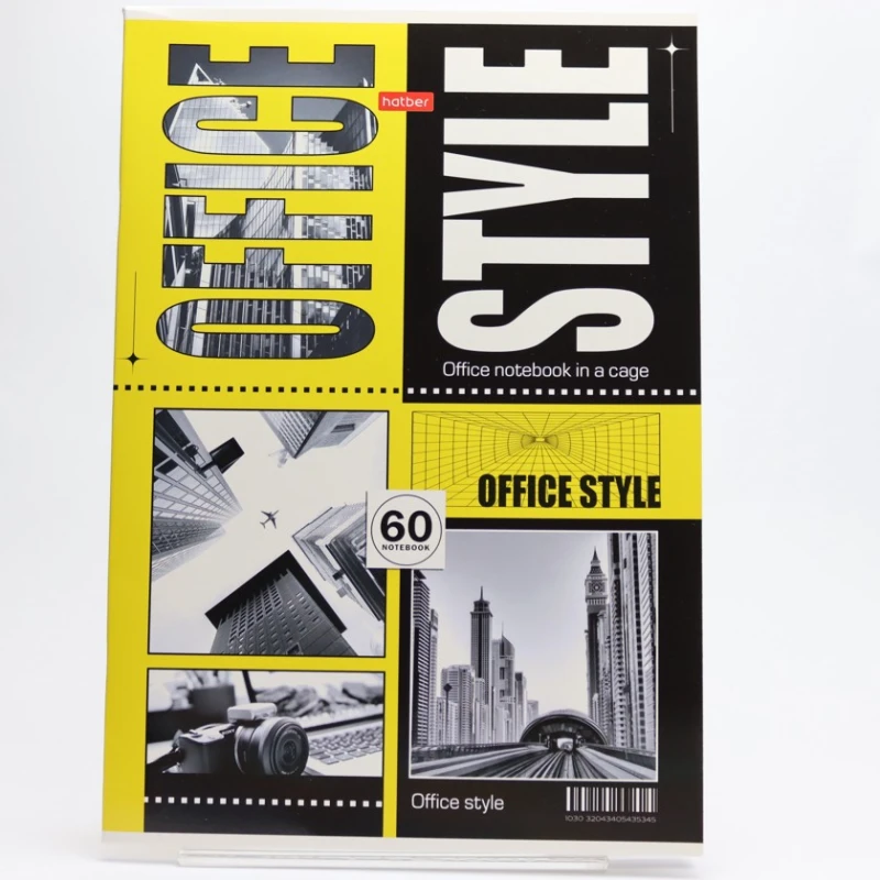 Тетрадь в клетку Hatber, 60 страниц, товар в ассортименте
