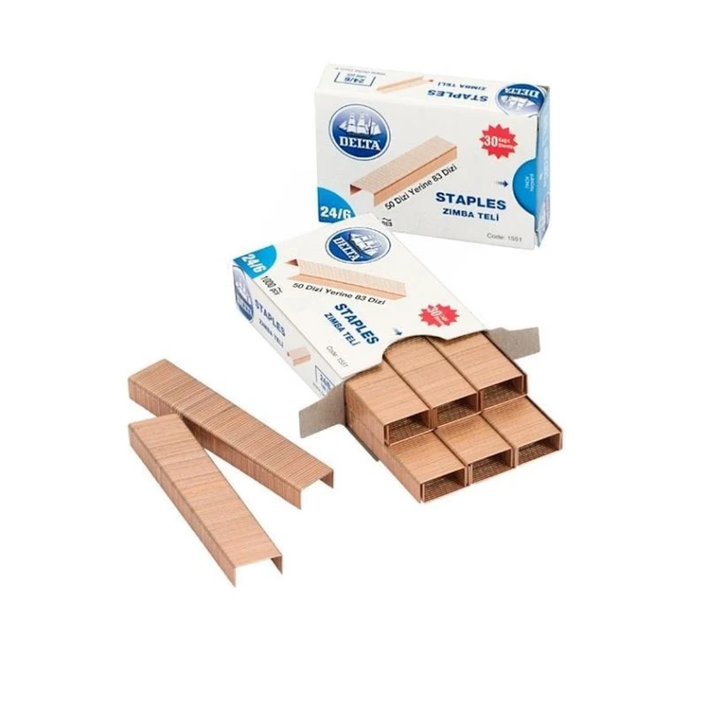 Скобы Delta, 24/6, 1000 шт Скобы Delta, 24/6, 1000 шт