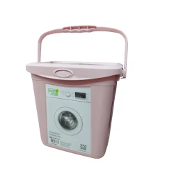 Контейнер для стирального порошка Poly Time HMSD_P24 розовый, 7 л, 24x20x13 см