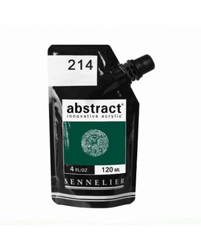 Akril boya Sennelier Abstract 214 Burnt Green Earth, 120 ml