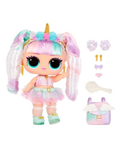 Kukla MGA LOL Surprise Big Baby Hair, 4+ yaş