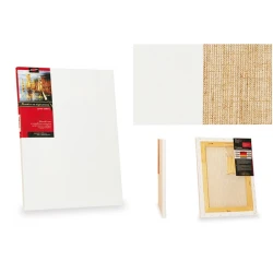 Xərəyə üzərində kətan Rosa, kətan, xırda dənəli, akril, 90x90 sm