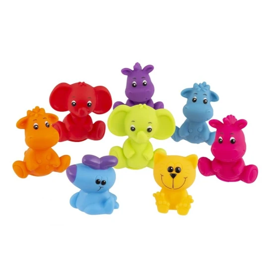 Игрушка для ванной Playgro Jungle Fun Friends, разноцветная Игрушка для ванной Playgro Jungle Fun Friends, разноцветная