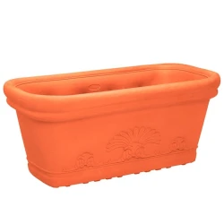 Горшок Di Martino Flora F9545T, 92x45x39.5 см, коричневый