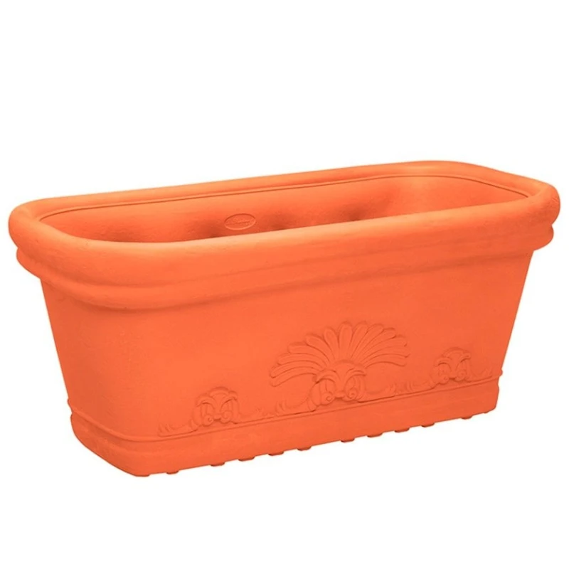 Горшок Di Martino Flora F9545T, 92x45x39.5 см, коричневый