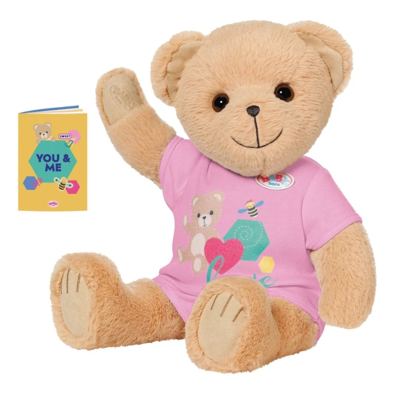Мягкая игрушка Zapf Creation Baby Born Bear Pink, 0+ лет