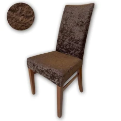 Набор чехлов для стула Karna LM-435, 6 шт., трикотаж, коричневый Набор чехлов для стула Karna LM-435, 6 шт., трикотаж, коричневый