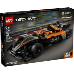 Конструктор LEGO Technic Neom McLaren Formula E Race Car 42169, 9+ лет, 452 элементов