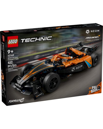 Konstruktor LEGO Technic Neom McLaren Formula E Race Car 42169, 9+ yaş, 452 element