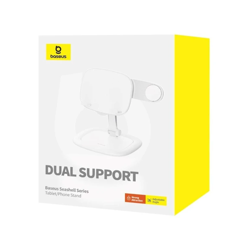 Держатель для телефона и планшета Baseus Seashell Moon White Держатель для телефона и планшета Baseus Seashell Moon White