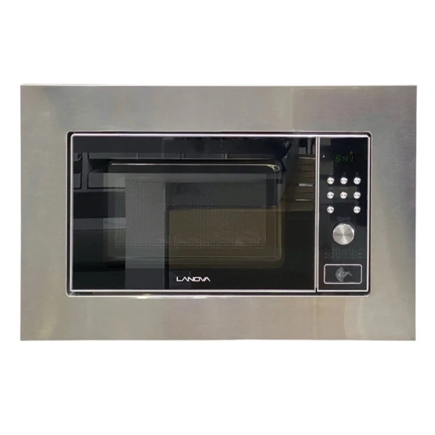 Quraşdırılan mikrodalğalı soba Lanova 20M inox