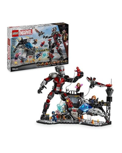 Konstruktor LEGO Marvel Captain America Civil War Battle 76314, 10+ yaş, 736 element