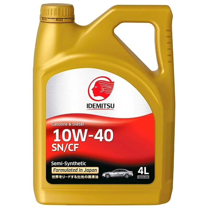 Моторное масло Idemitsu SN/CF 10W-40, 4 л