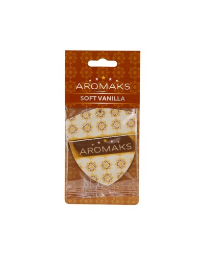 Ətirləndirici avtomobil üçün Aromaks Soft Vanilla, asılqan
