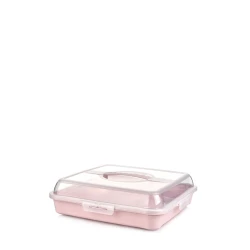 Контейнер Hobby Life 031060, пластик, 34.5x34.5x10.5 см, розовый
