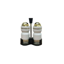 Ədviyyat üçün dəst 1005, 2 parça, ağ/qızılı